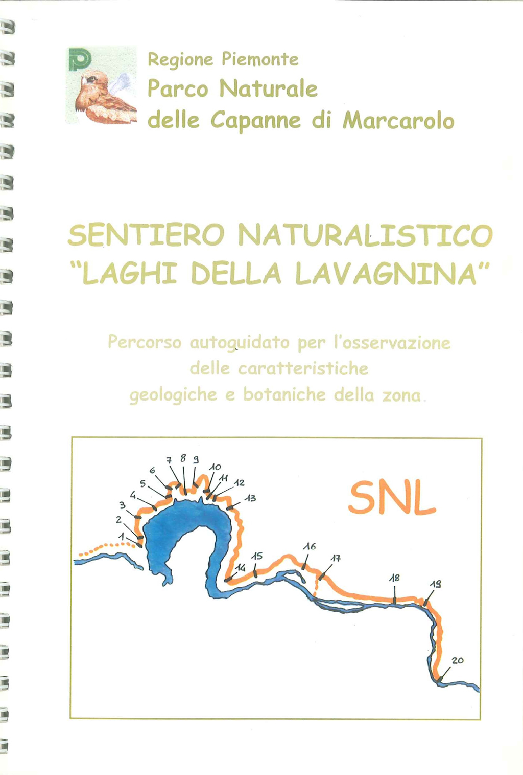 Guida al Sentiero Naturalistico Laghi Lavagnina